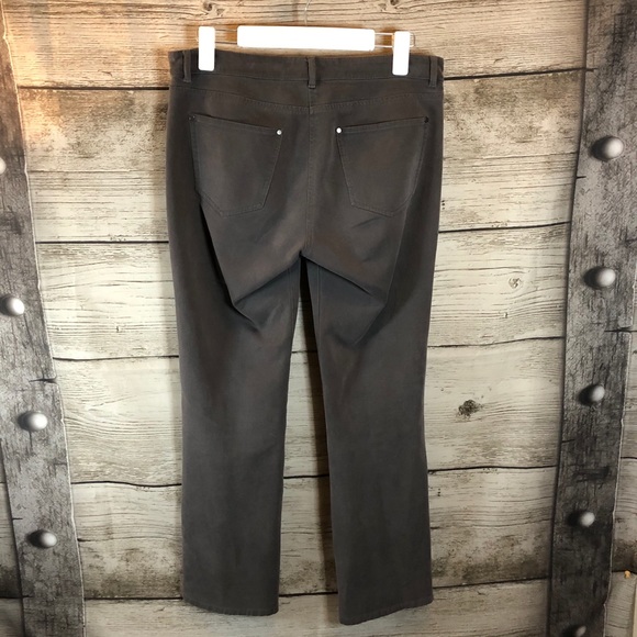 Eileen Fisher Soft Corduroy Straight Leg Pants Sml - Picture 15 of 16